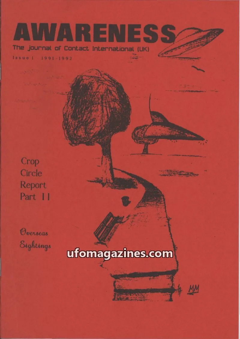 Cover of Awareness (Contact UK) issue 1: AWARENESS