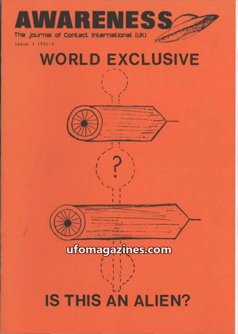 Cover of Awareness (Contact UK) issue 3 1991-2: AWARENESS