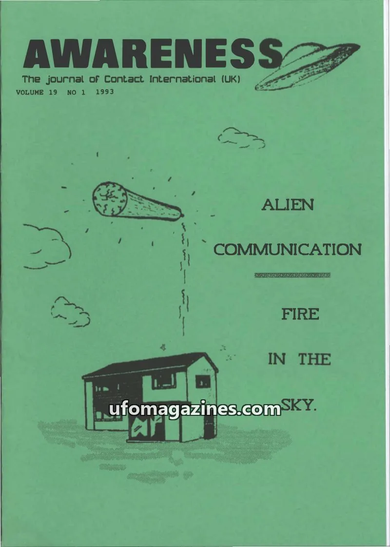 Cover of Awareness (Contact UK) issue 1: AWARENESS