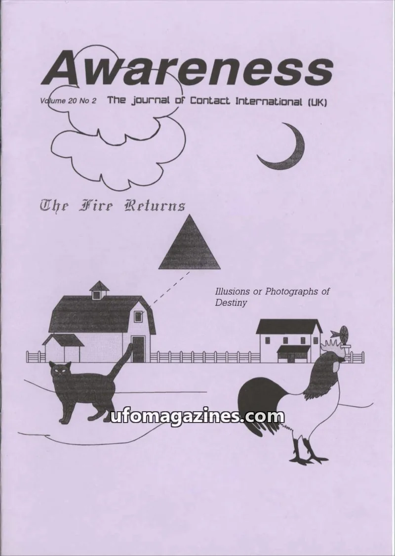 Cover of Awareness (Contact UK) issue Volume 20 No 2: Awareness