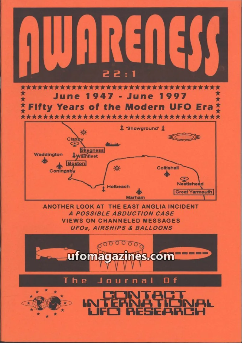 Cover of Awareness (Contact UK) issue 22:1: AWARENESS