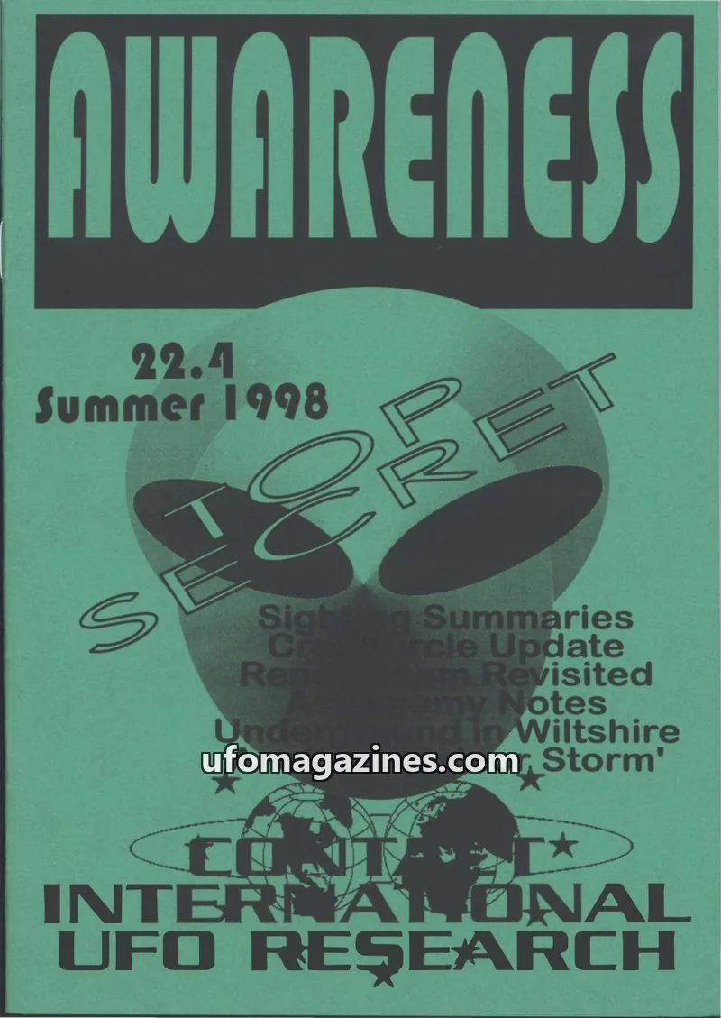 Cover of Awareness (Contact UK) issue 22.4: AWARENESS