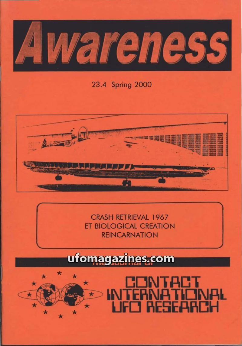 Cover of Awareness (Contact UK) issue 23.4: Awareness