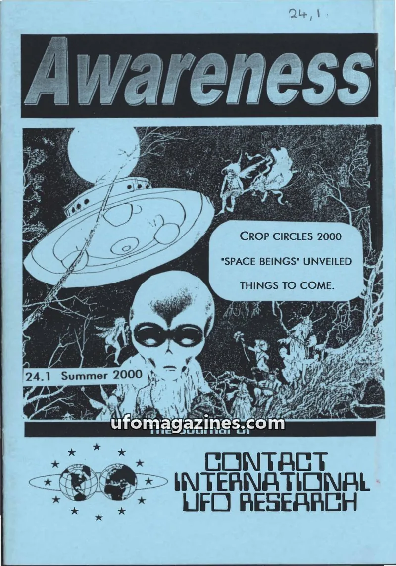 Cover of Awareness (Contact UK) issue 24.1: Awareness