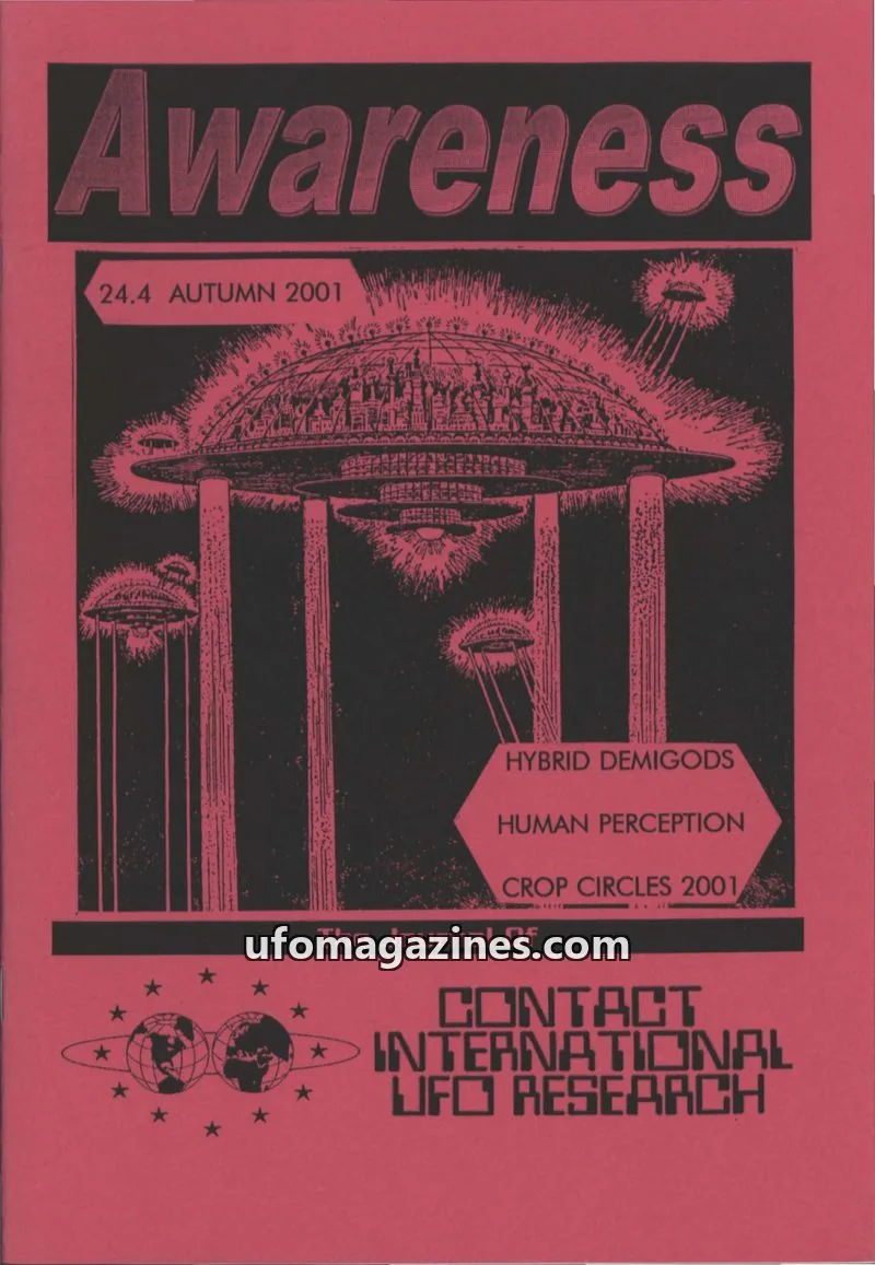 Cover of Awareness (Contact UK) issue 24.4: Awareness