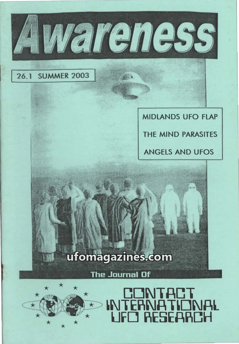 Cover of Awareness (Contact UK) issue 26.1: Awareness
