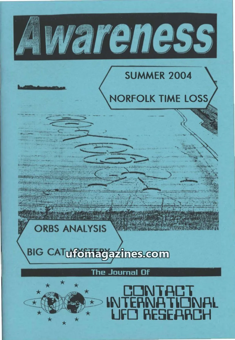 Cover of Awareness (Contact UK) issue Volume 26 No 4: Awareness