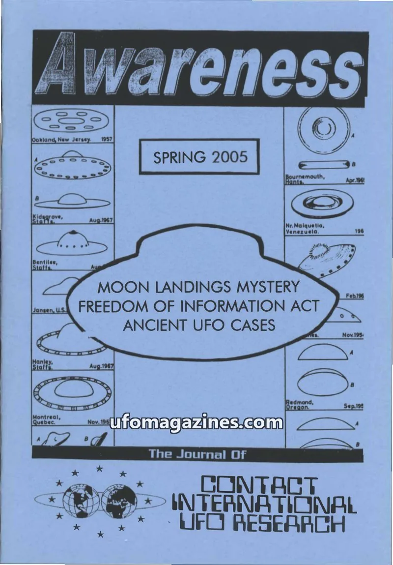 Cover of Awareness (Contact UK) issue 2: Awareness