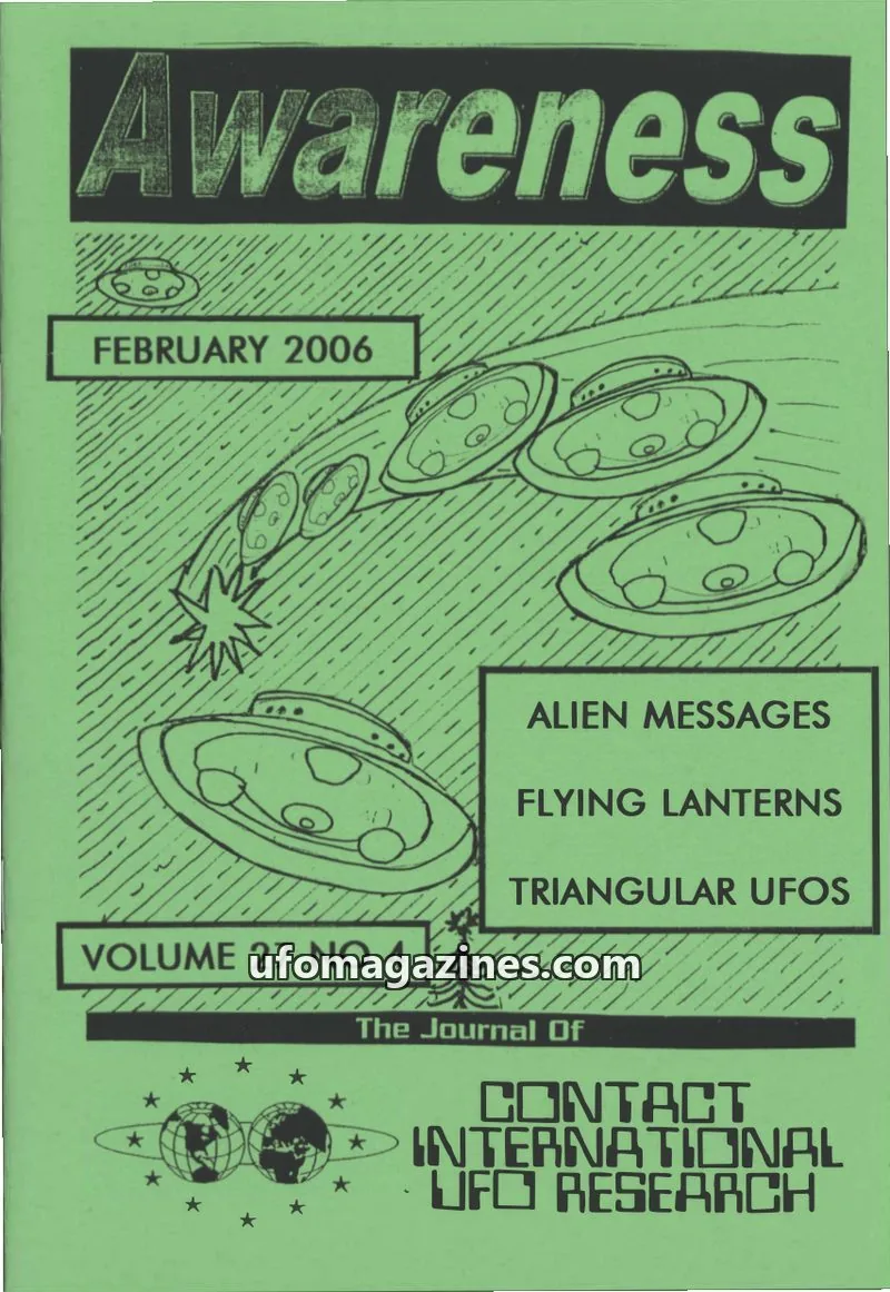 Cover of Awareness (Contact UK) issue 27 NO 4: Awareness