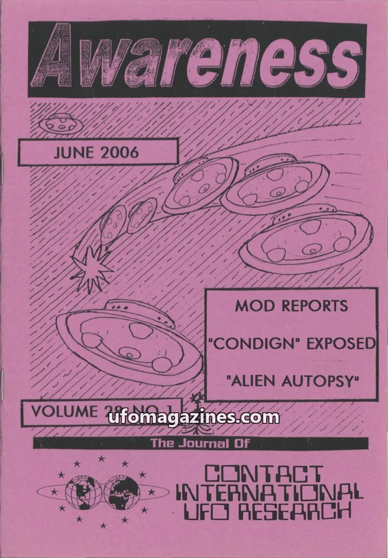 Cover of Awareness (Contact UK) issue 28 NO 1: Awareness