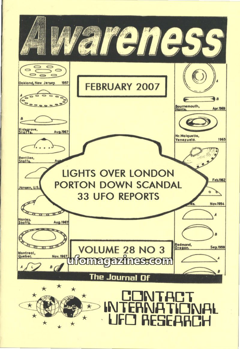 Cover of Awareness - 2006-07 - Vol 28 No 3