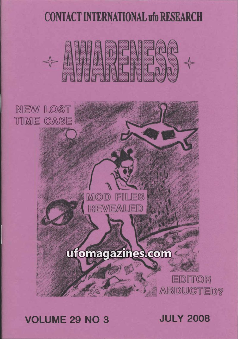 Cover of Awareness - 2008-09 - Vol 29 No 3