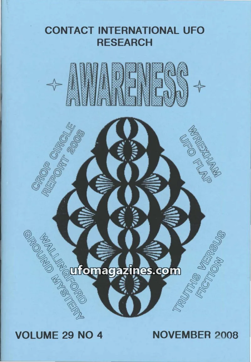 Cover of Awareness (Contact UK) issue NO 4: AWARENESS