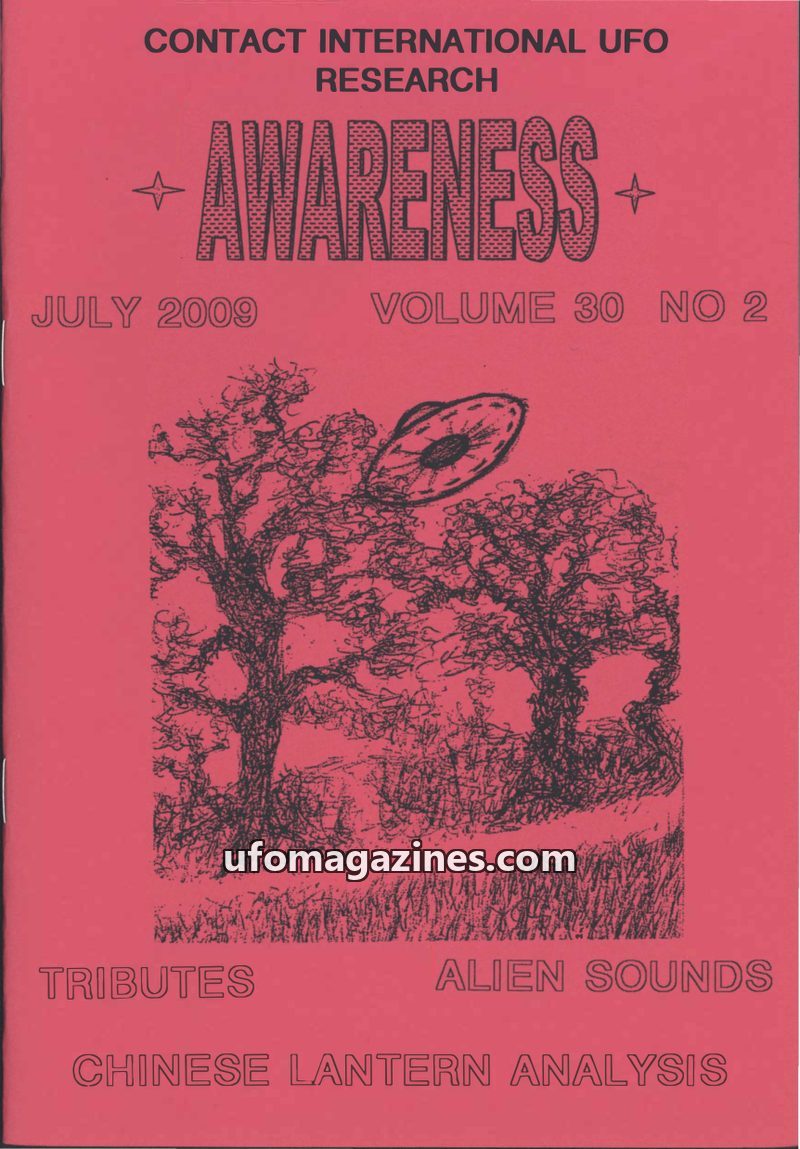 Cover of Awareness - 2008-09 - Vol 30 No 2