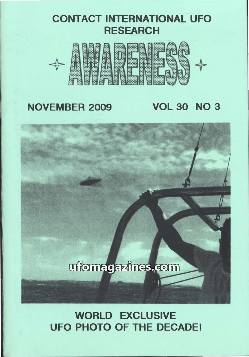 Cover of Awareness (Contact UK) issue VOL 30 NO 3: AWARENESS