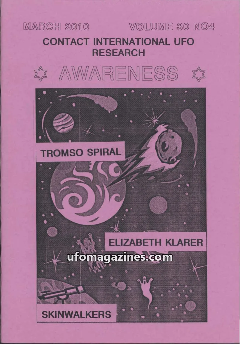 Cover of Awareness (Contact UK) issue Volume 30 No4: AWARENESS