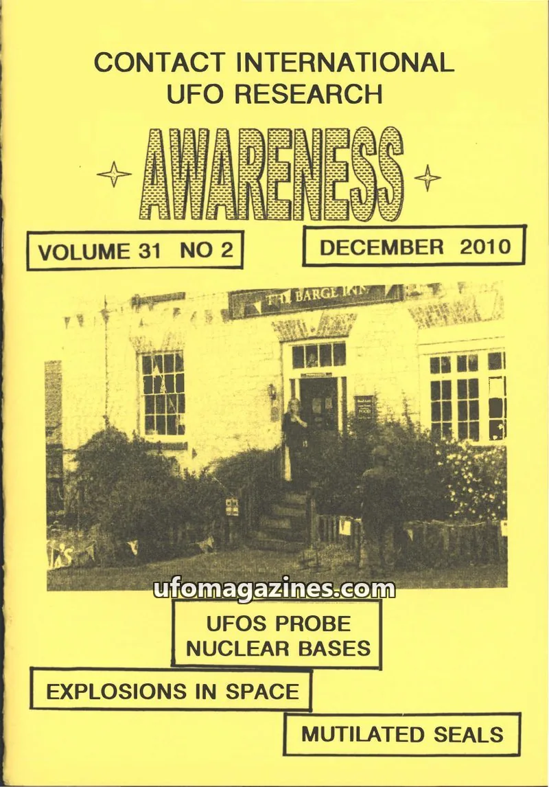 Cover of Awareness (Contact UK) issue 31 NO 2: AWARENESS