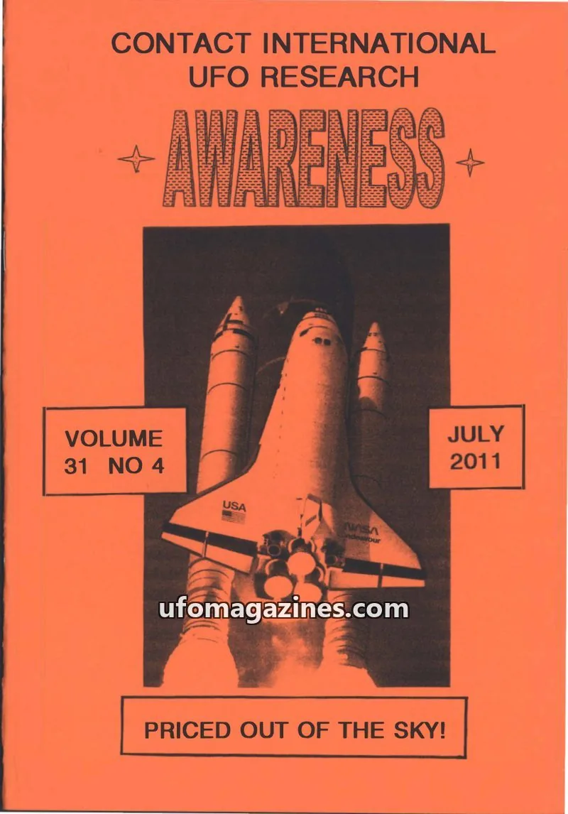 Cover of Awareness (Contact UK) issue 31 NO 4: AWARENESS