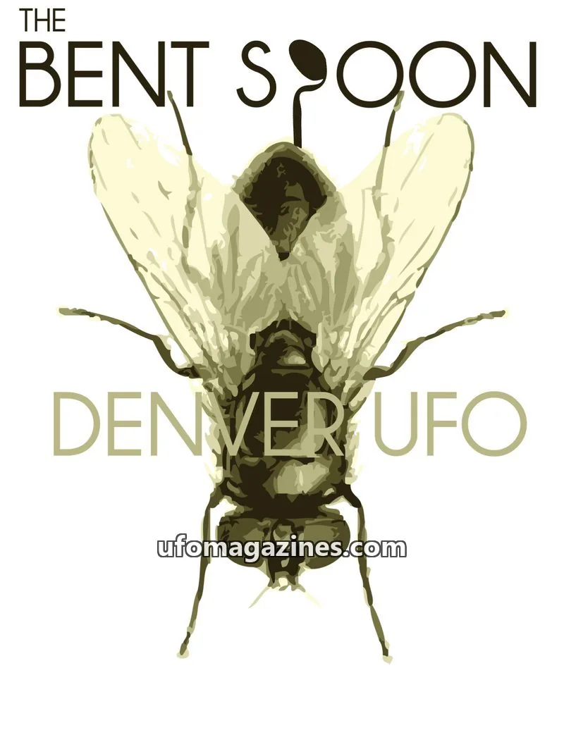 Cover of Bent Spoon, The issue DENVER UFO: THE BENT SPOON