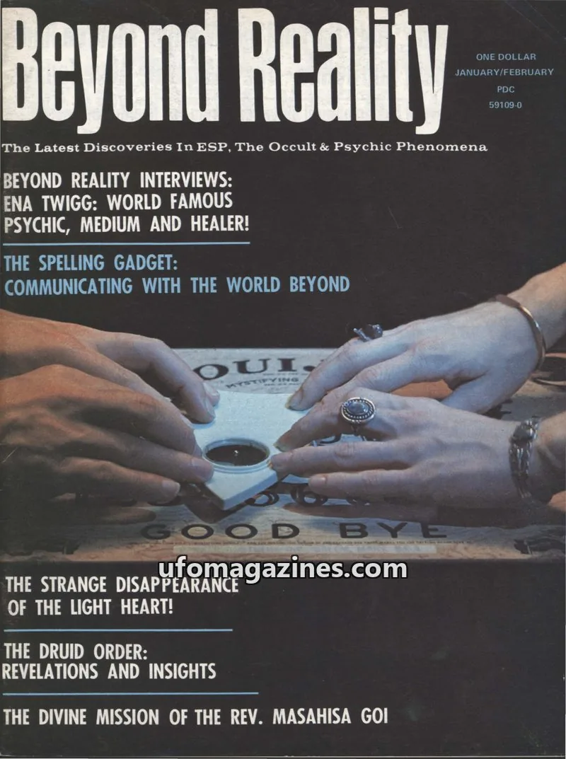 Cover of Beyond Reality magazine issue 13: Beyond Reality