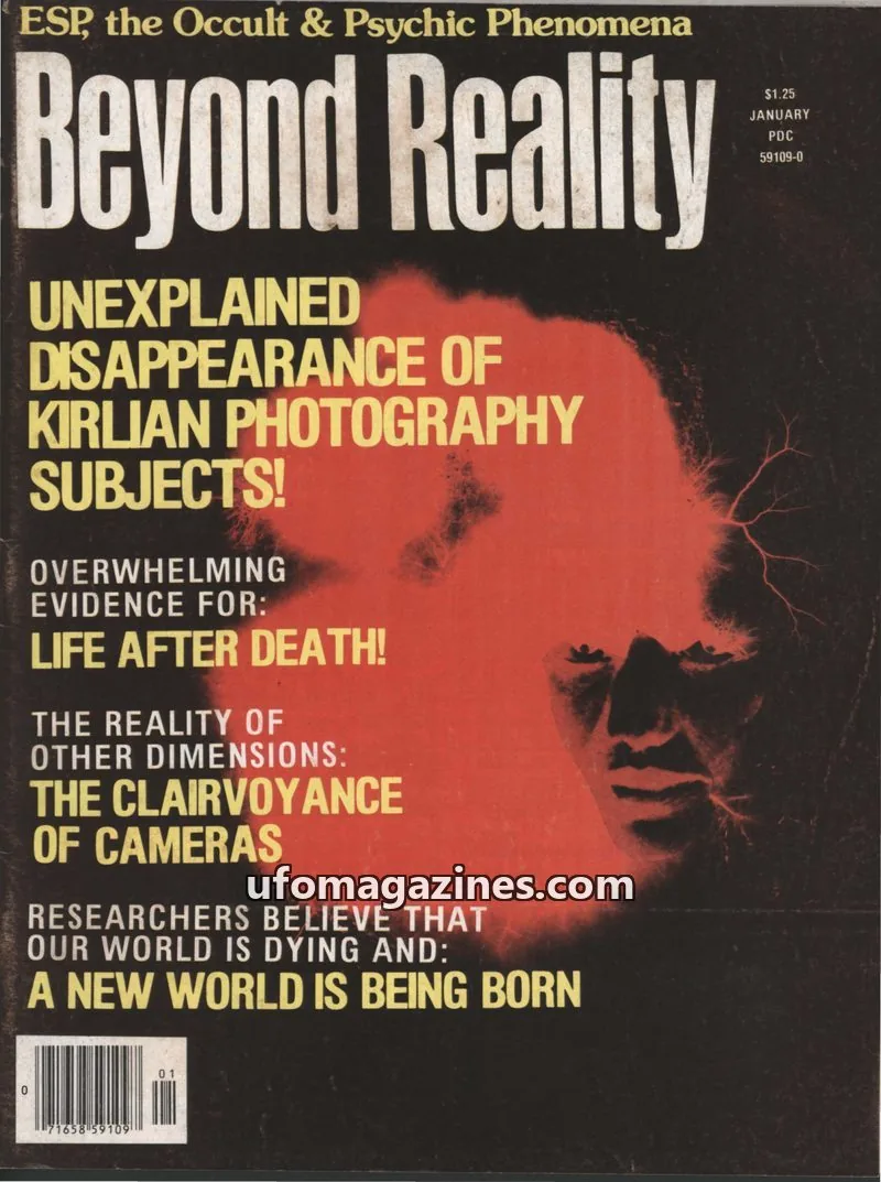 Cover of Beyond Reality magazine issue No. 24: Beyond Reality