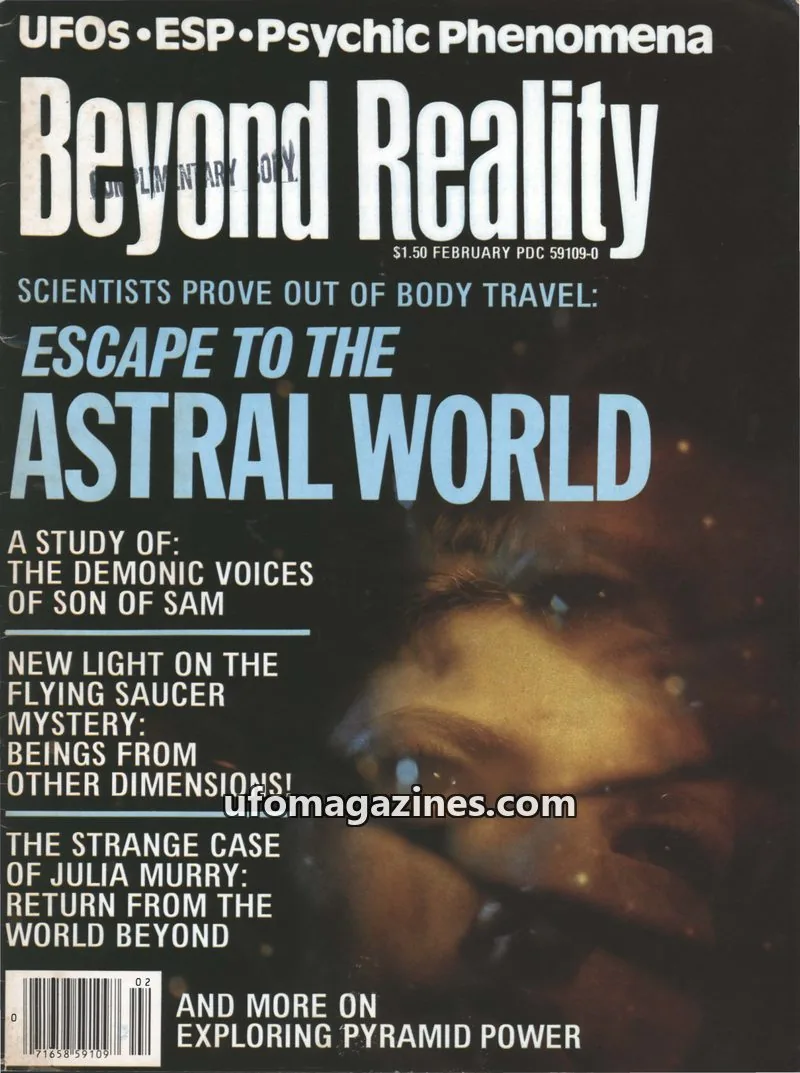 Cover of Beyond Reality magazine issue 30: Beyond Reality