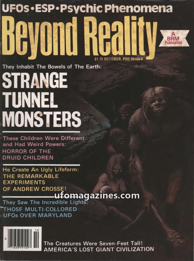 Cover of Beyond Reality magazine issue 45: Beyond Reality