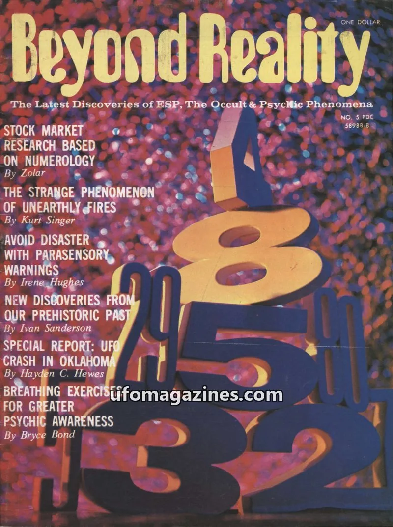 Cover of Beyond Reality magazine issue No. 5: Beyond Reality