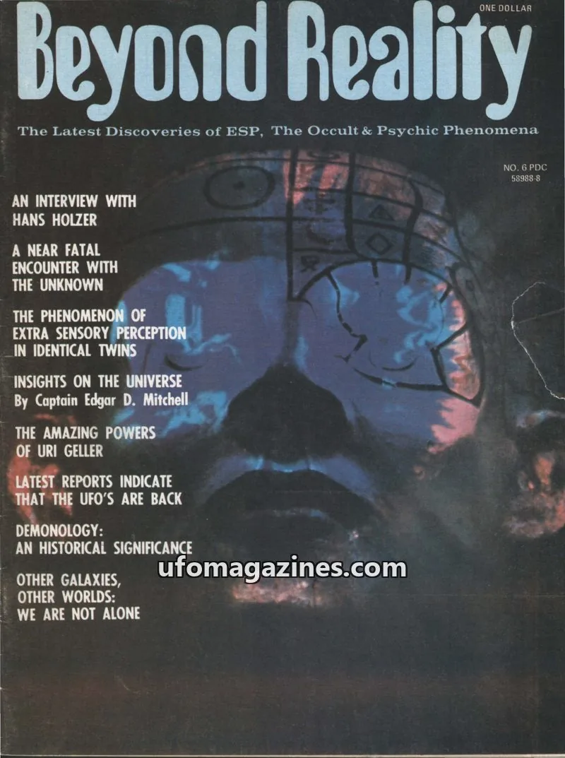 Cover of Beyond Reality magazine issue 6: Beyond Reality