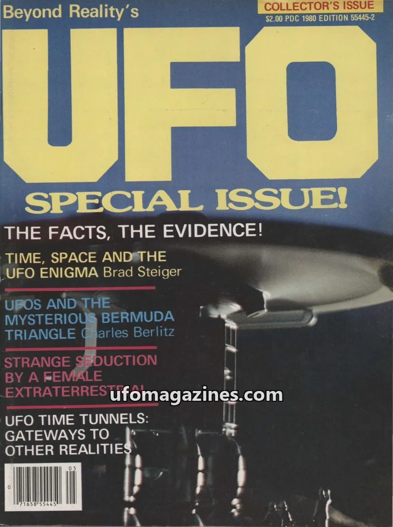 Cover of Beyond Reality magazine issue 55445-2: UFO SPECIAL ISSUE!