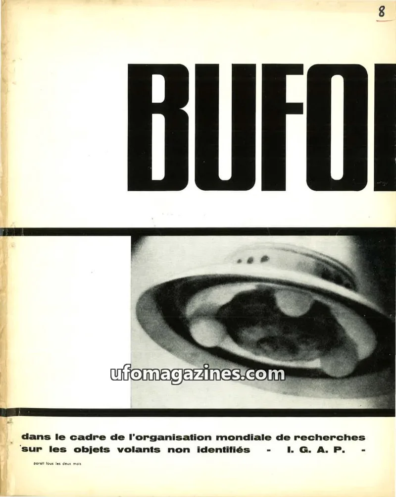 Cover of BUFOI Magazine issue 8: BUFOI