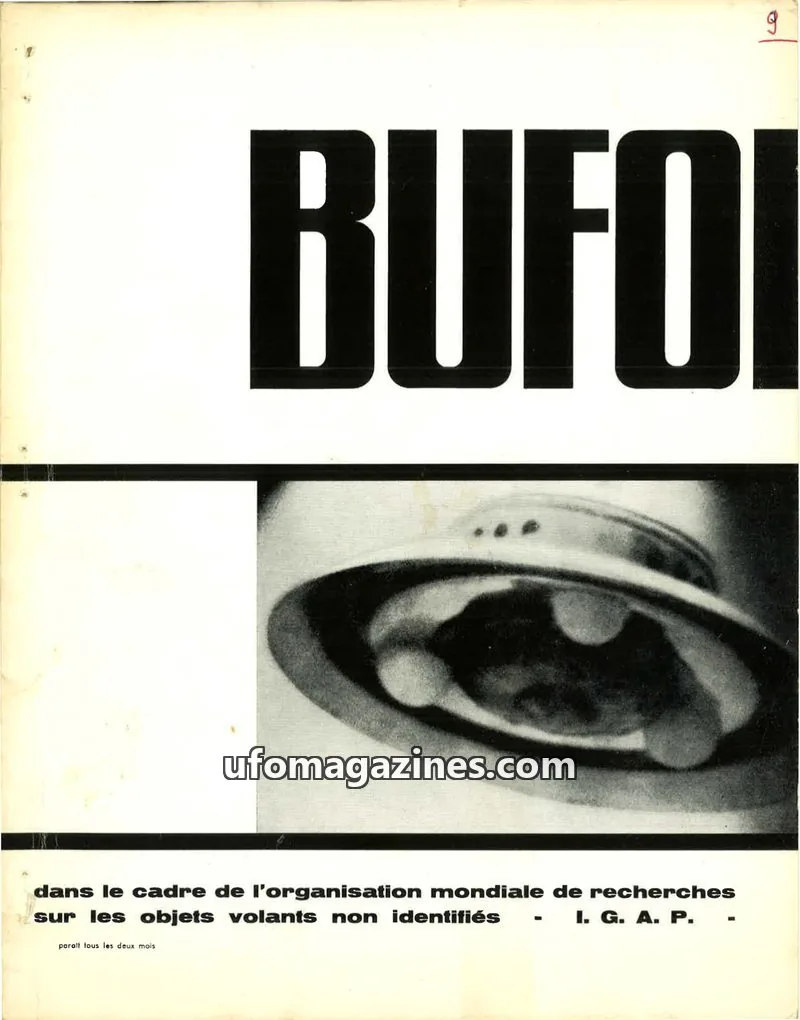 Cover of BUFOI Magazine issue 9: BUFOI