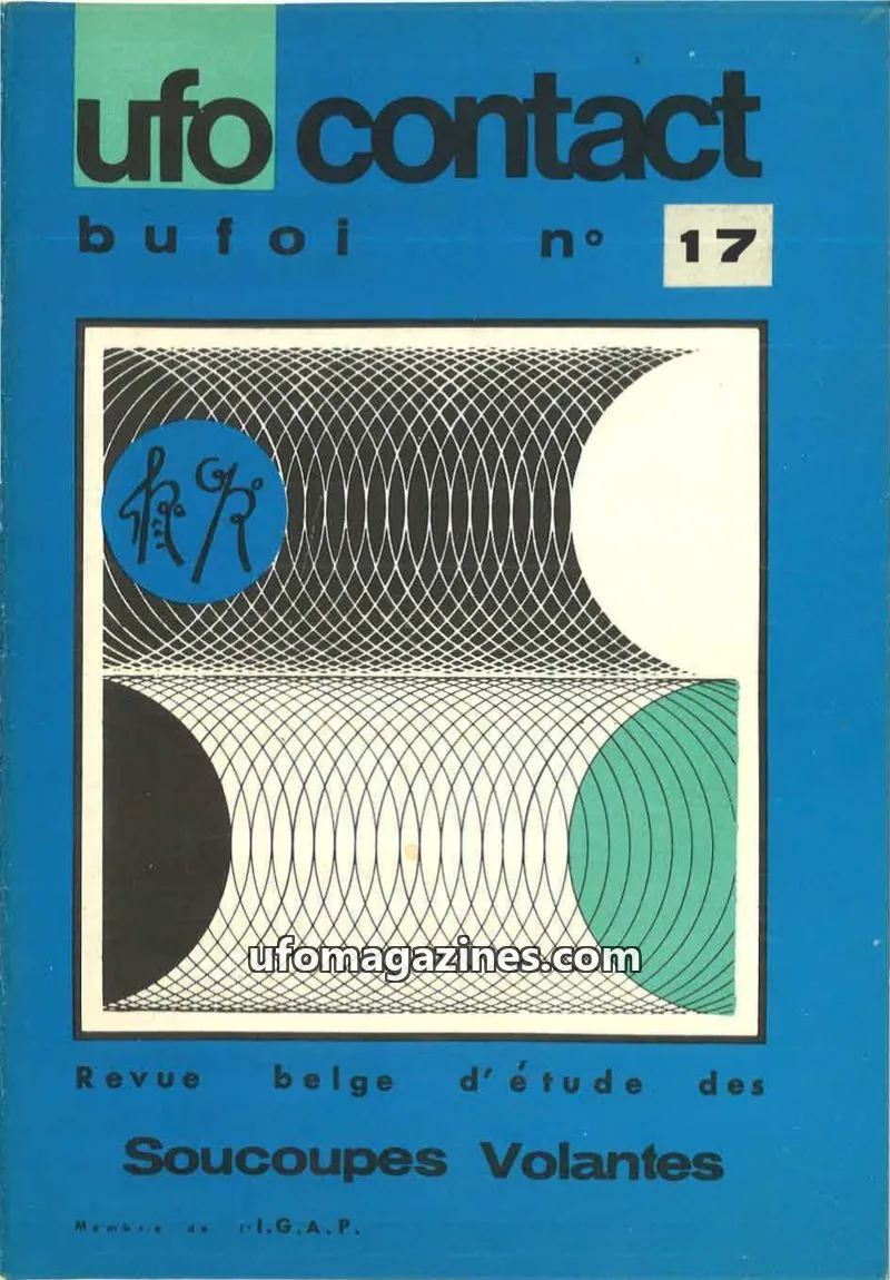 Cover of BUFOI issue 17: ufo contact