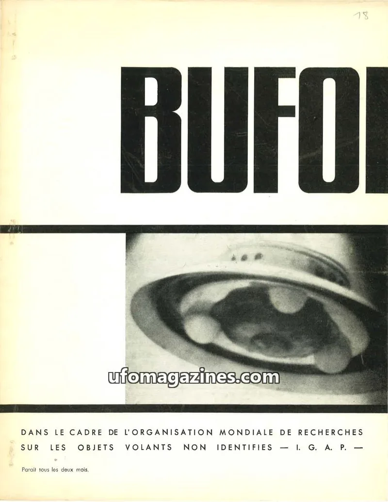 Cover of BUFOI Magazine issue 18: BUFO