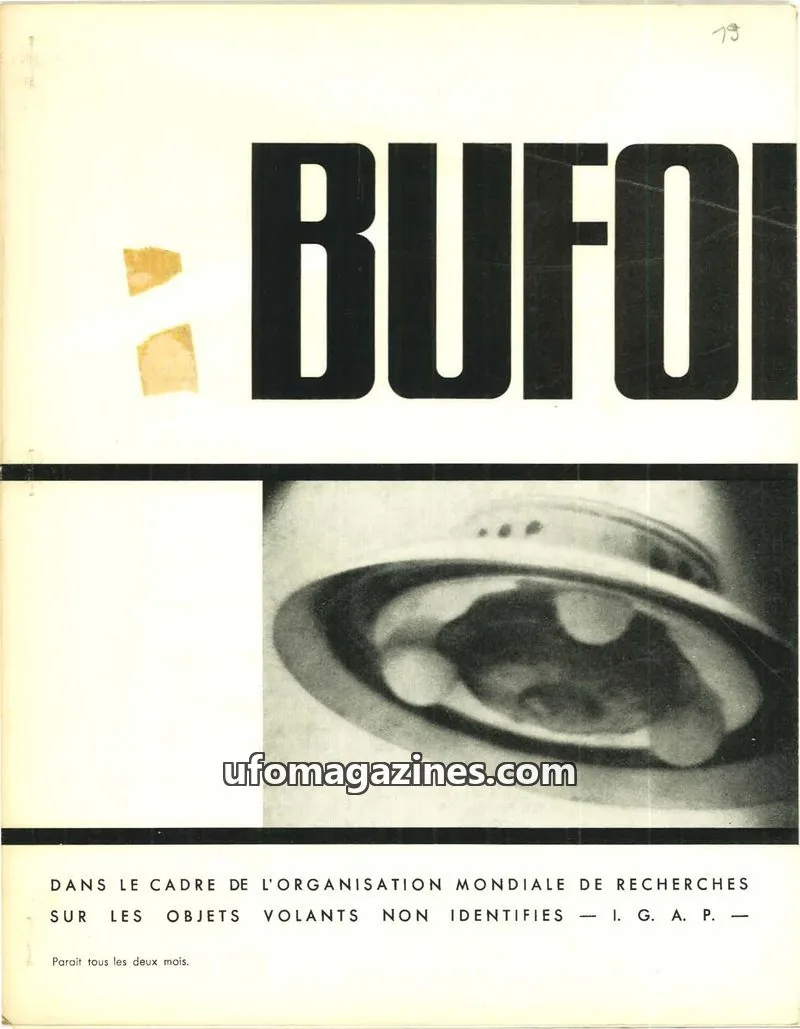 Cover of BUFOI Magazine issue 19: BUFOI