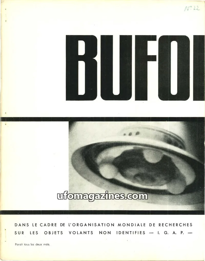 Cover of BUFOI issue 22: BUFOI