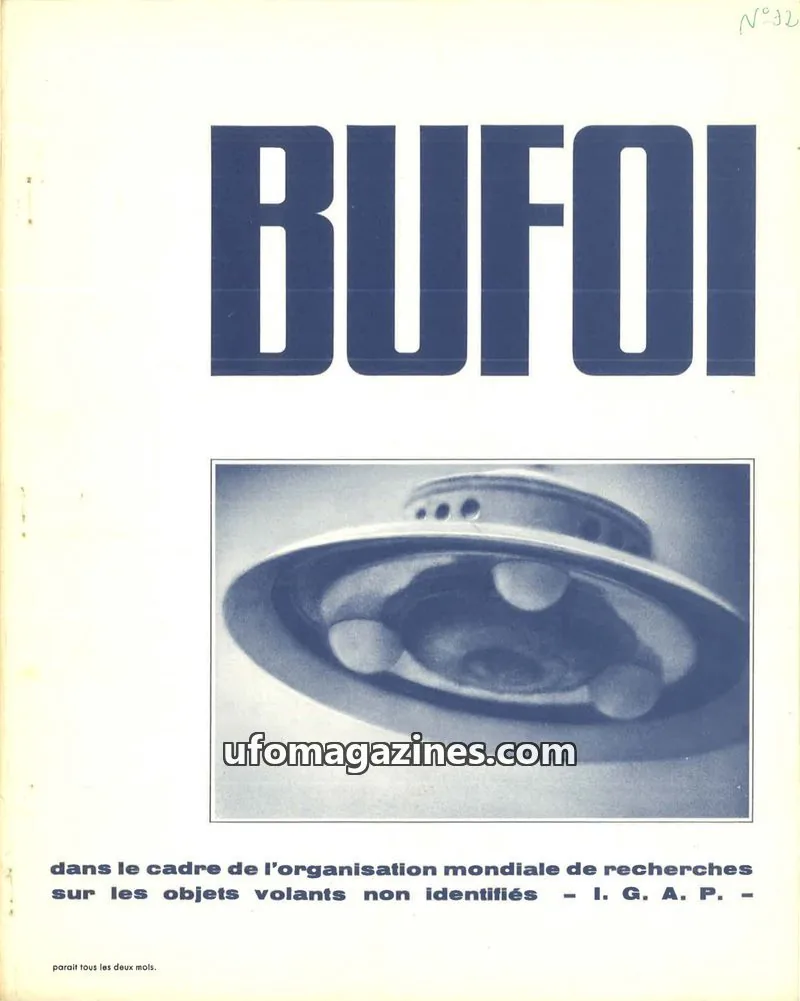 Cover of BUFOI issue 32: BUFOI