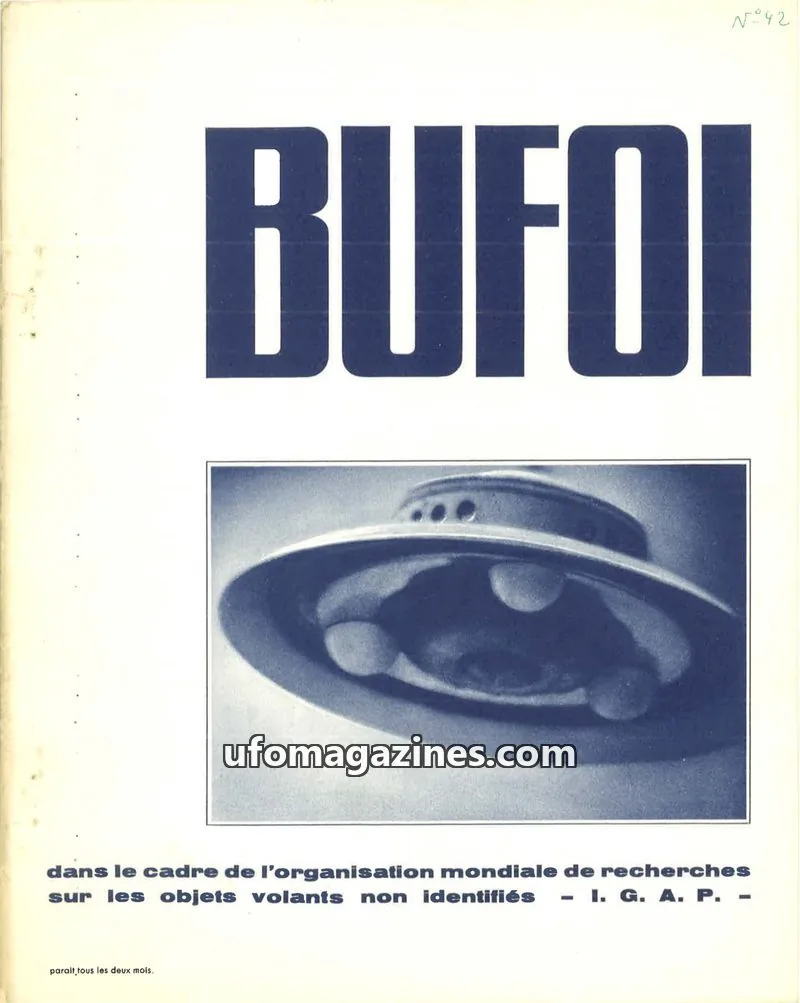 Cover of BUFOI Magazine issue 42: BUFOI