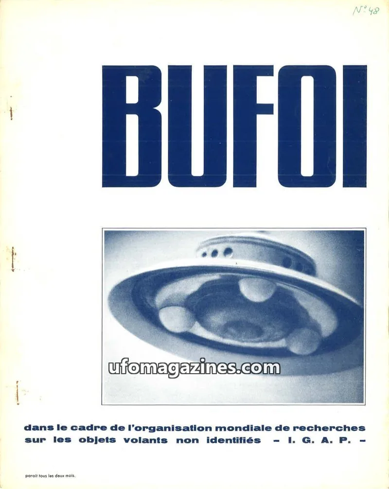 Cover of BUFOI Magazine issue 48: BUFOI
