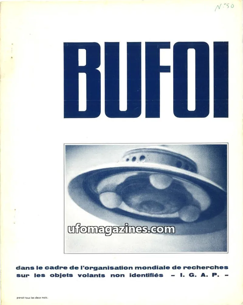 Cover of BUFOI Magazine issue 50: BUFOI