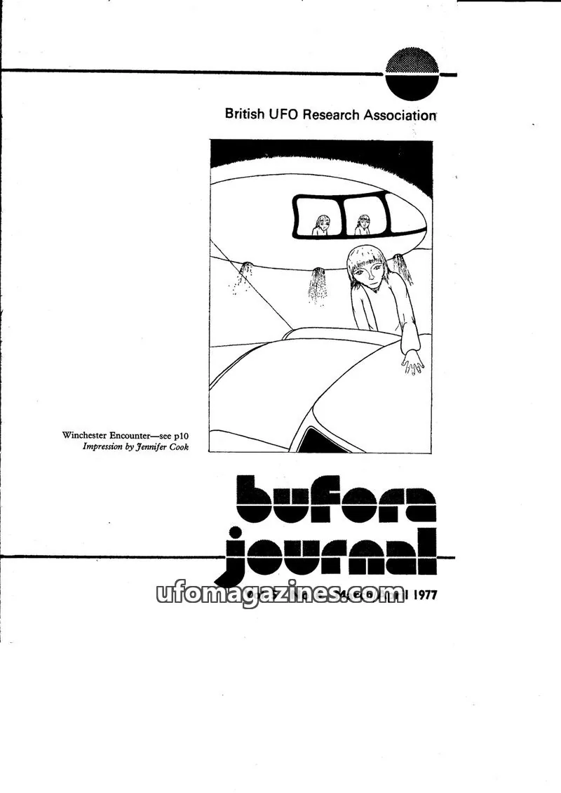 Cover of British UFO Research Association issue Vol 5 No 6: BUFORA JOURNAL