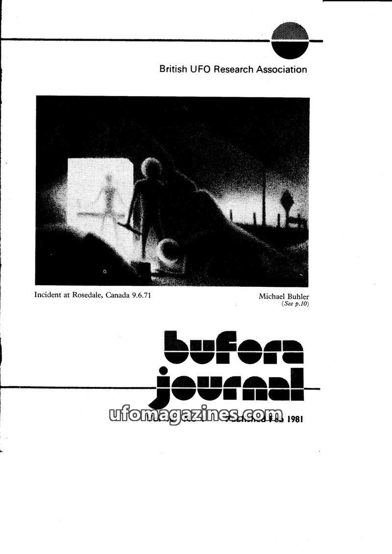 Cover of BUFORA Journal - Volume 10 No 01 - Feb 1981