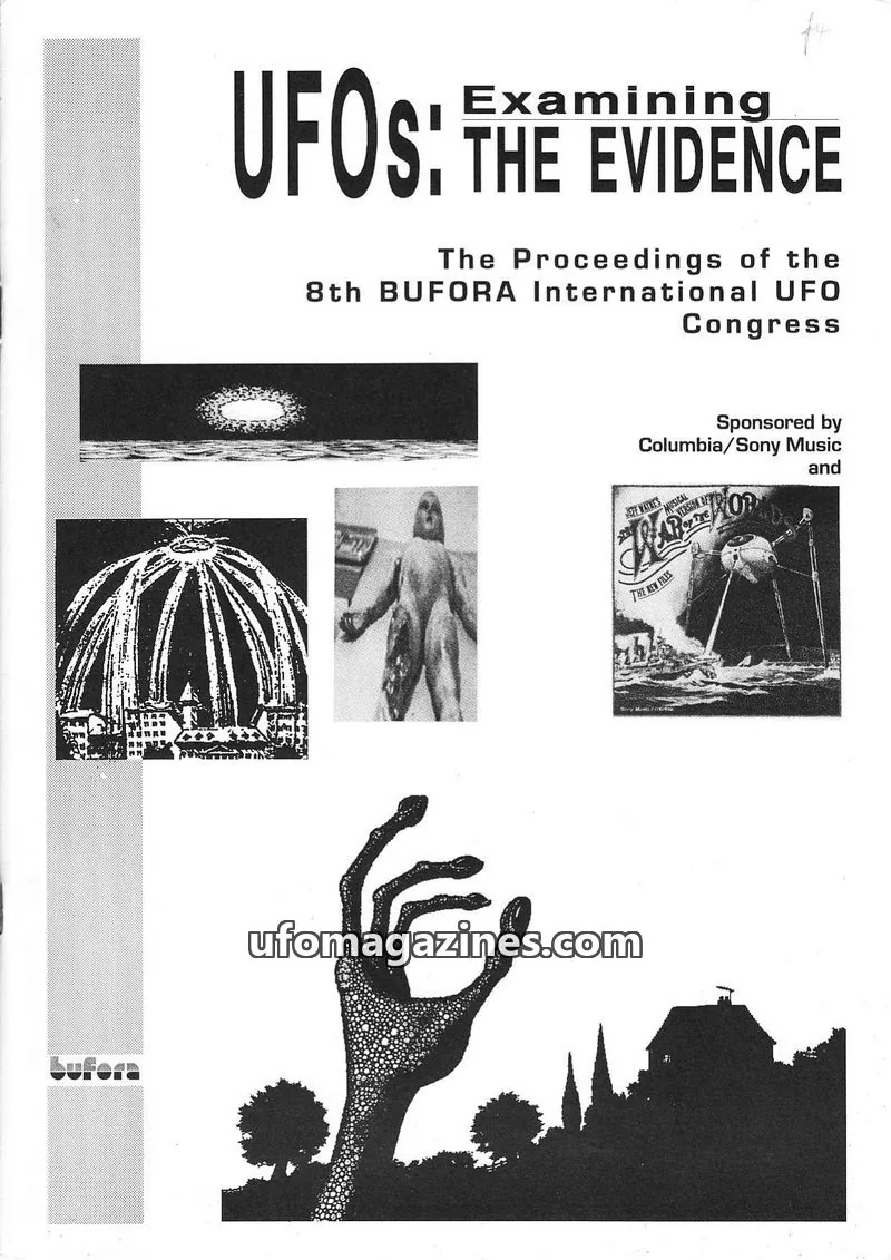Cover of BUFORA - 1976-1997 CONFERENCE OR AGM issue 1995: UFOS: EXAMINING THE EVIDENCE