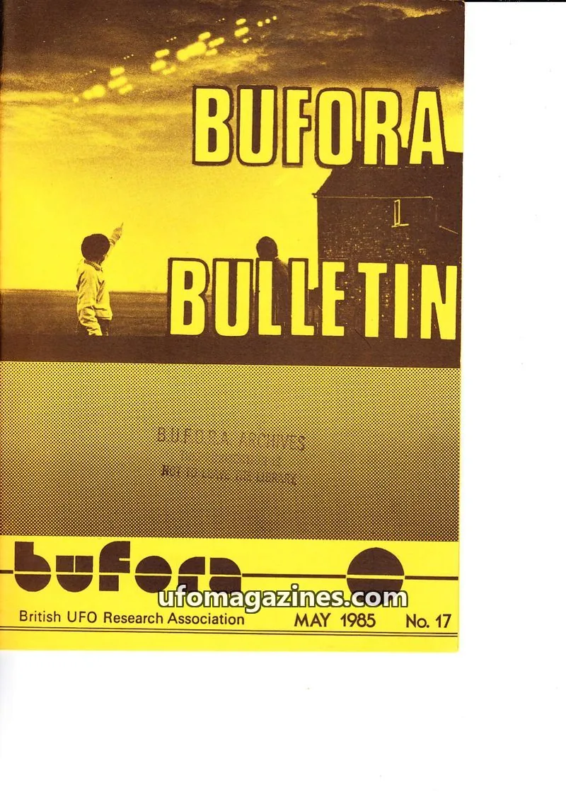 Cover of BUFORA - 1981-1989 BUFORA Bulletin issue 17: BUFORA BULLETIN