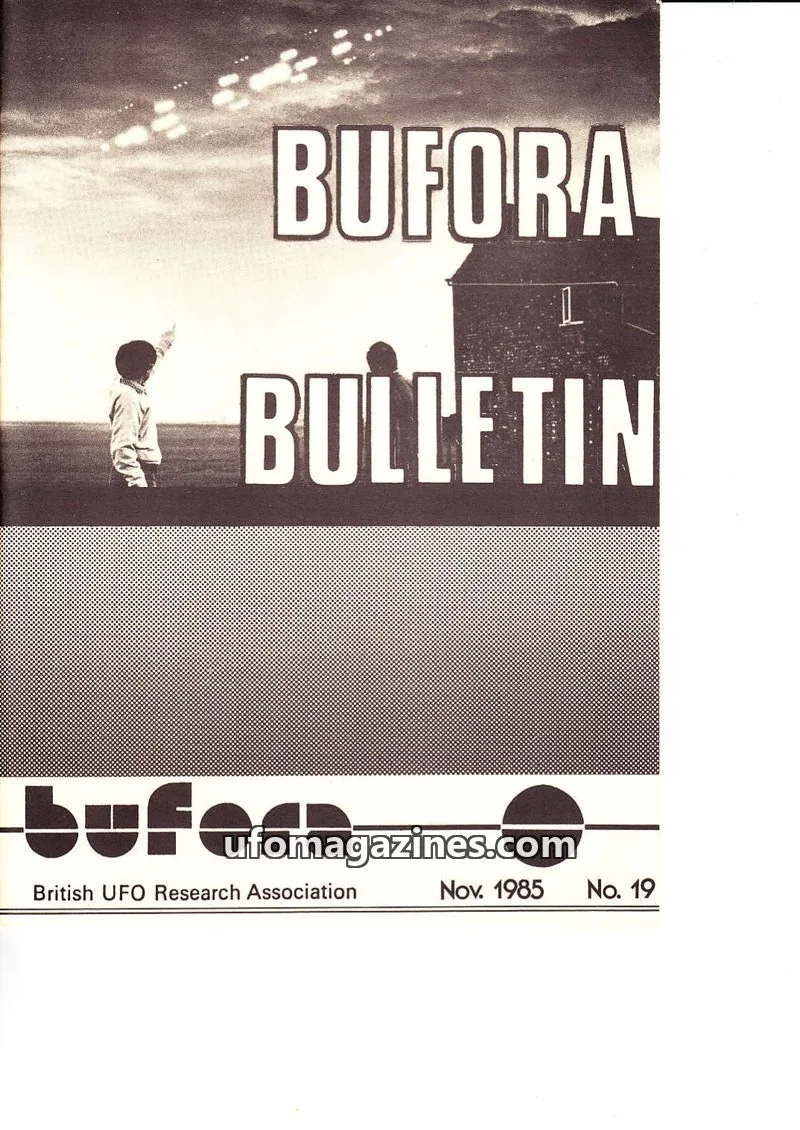 Cover of BUFORA - 1981-1989 BUFORA Bulletin issue No. 19: BUFORA BULLETIN