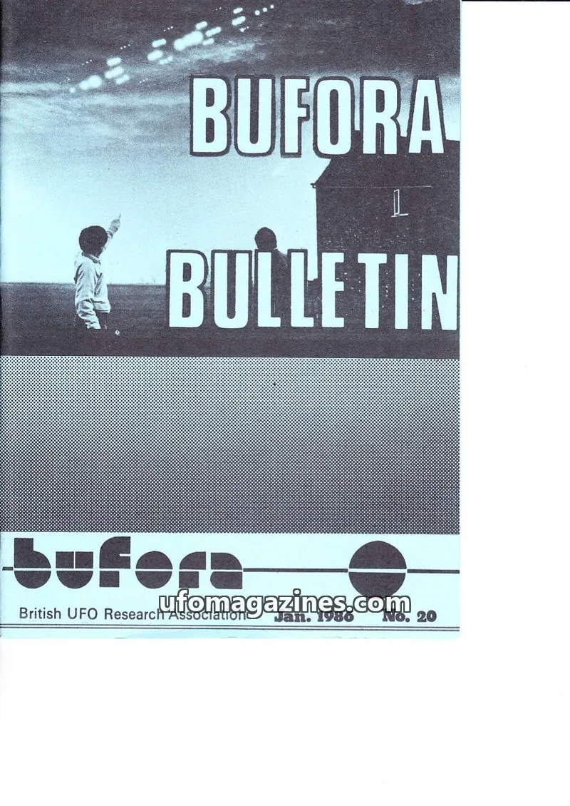 Cover of BUFORA - 1981-1989 BUFORA Bulletin issue 20: BUFORA BULLETIN
