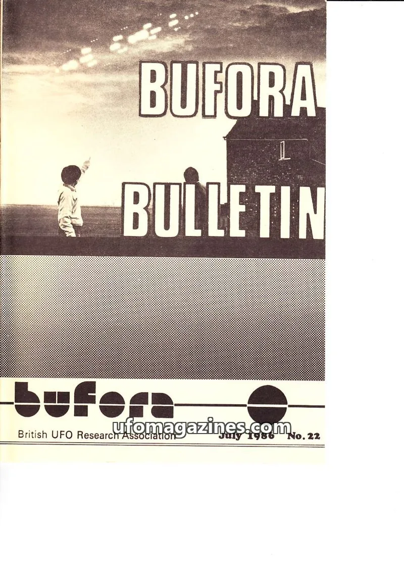 Cover of BUFORA - 1981-1989 BUFORA Bulletin issue No. 22: BUFORA BULLETIN