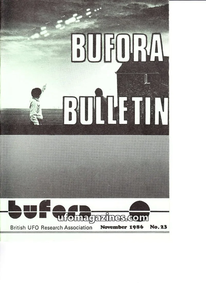 Cover of BUFORA - 1981-1989 BUFORA Bulletin issue No. 23: BUFORA BULLETIN