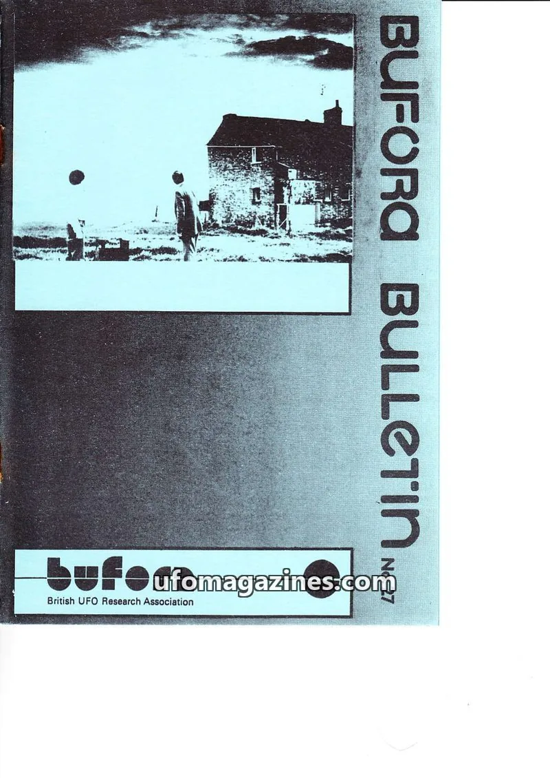Cover of BUFORA - 1981-1989 BUFORA Bulletin issue No. 27: BUFORA BULLETIN