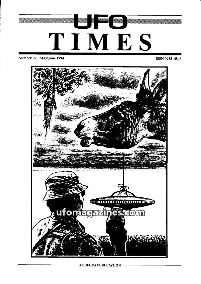 Cover of BUFORA - 1989-1997 UFO Times issue 29: UFO TIMES